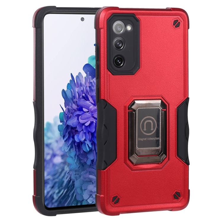 For Samsung Galaxy S20 FE Ring Holder Non-slip Armor Phone Case