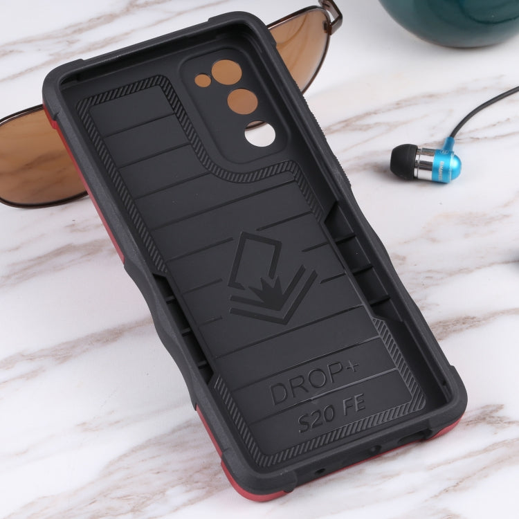 For Samsung Galaxy S20 FE Ring Holder Non-slip Armor Phone Case