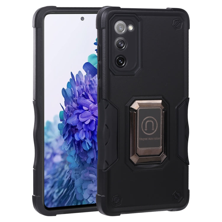 For Samsung Galaxy S20 FE Ring Holder Non-slip Armor Phone Case