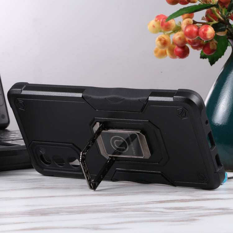 For Samsung Galaxy S20 FE Ring Holder Non-slip Armor Phone Case