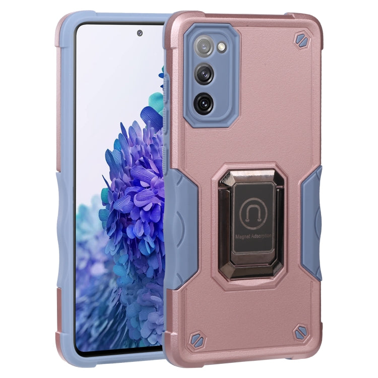 For Samsung Galaxy S20 FE Ring Holder Non-slip Armor Phone Case
