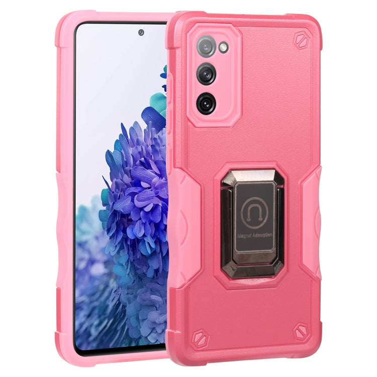 For Samsung Galaxy S20 FE Ring Holder Non-slip Armor Phone Case