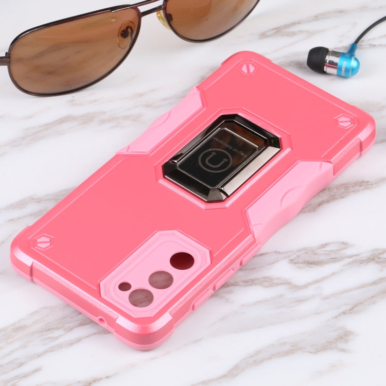 For Samsung Galaxy S20 FE Ring Holder Non-slip Armor Phone Case