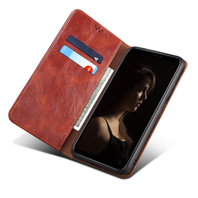 For OnePlus Nord CE 2 Lite 5G Oil Wax Crazy Horse Texture Leather Phone Case