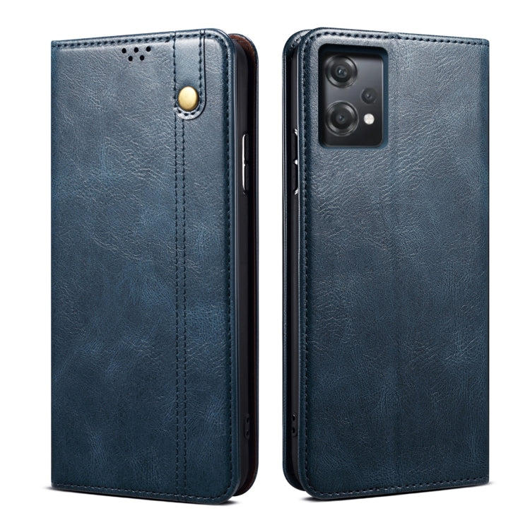 For OnePlus Nord CE 2 Lite 5G Oil Wax Crazy Horse Texture Leather Phone Case
