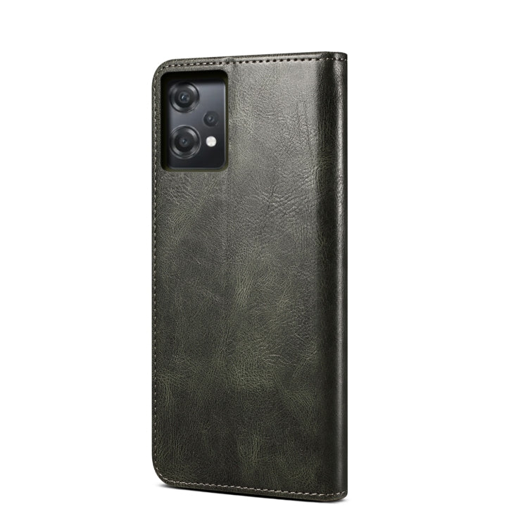 For OnePlus Nord CE 2 Lite 5G Oil Wax Crazy Horse Texture Leather Phone Case