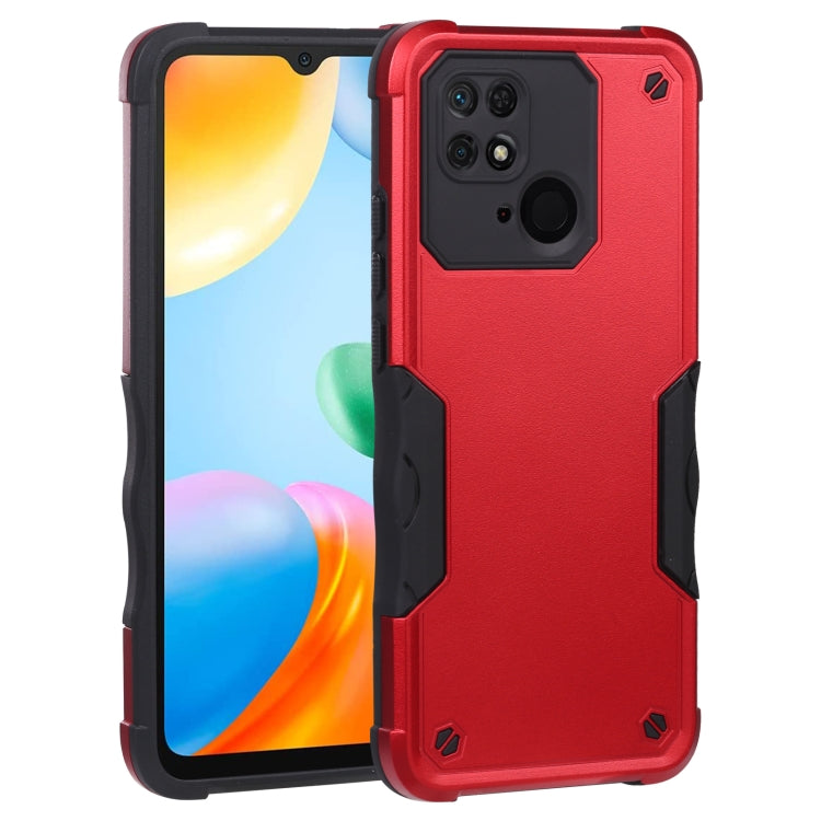 For Xiaomi Redmi 10C Non-slip Armor Phone Case without Ring Holder