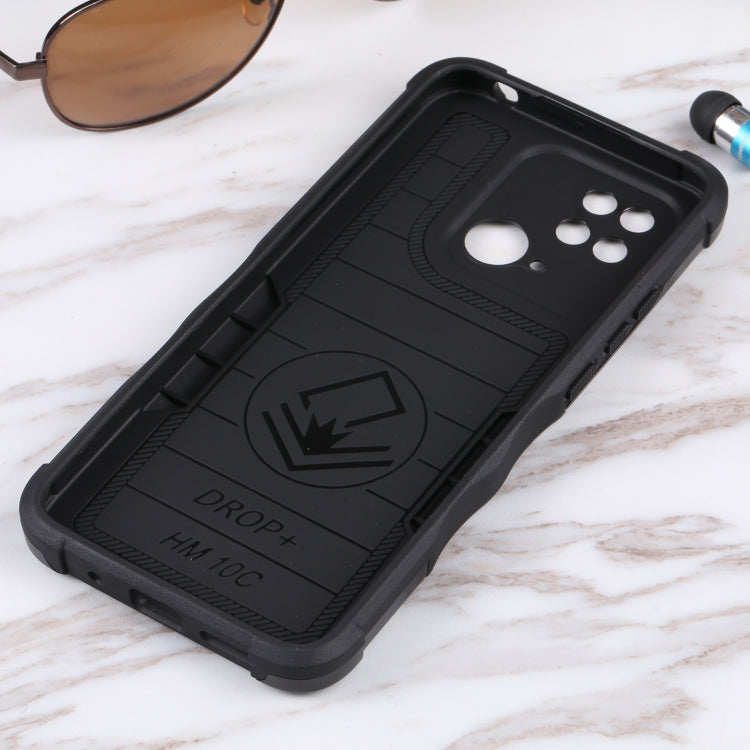 For Xiaomi Redmi 10C Non-slip Armor Phone Case without Ring Holder