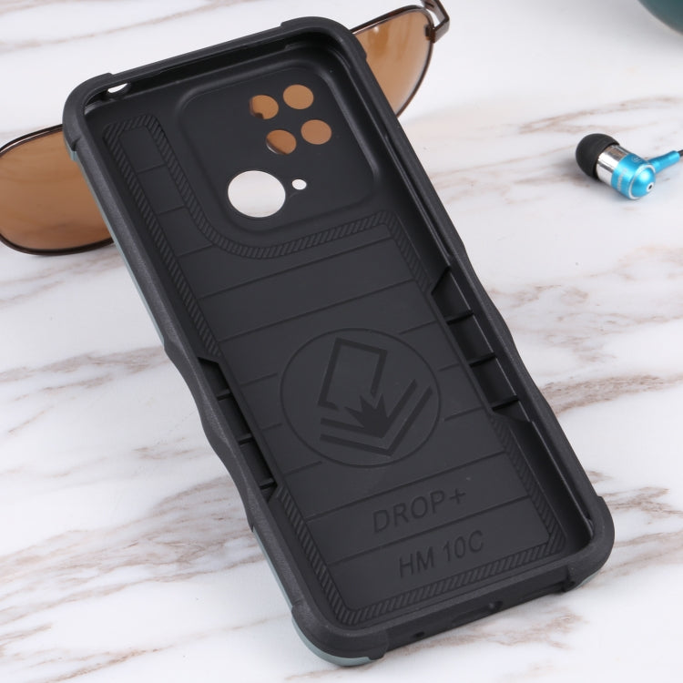 For Xiaomi Redmi 10C Non-slip Armor Phone Case without Ring Holder