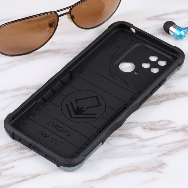 For Xiaomi Redmi 10C Non-slip Armor Phone Case without Ring Holder