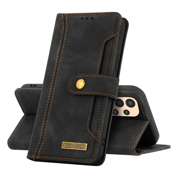 For Samsung Galaxy A13 4G Case Craft Multifunctional Horizontal Flip Leather Phone Case