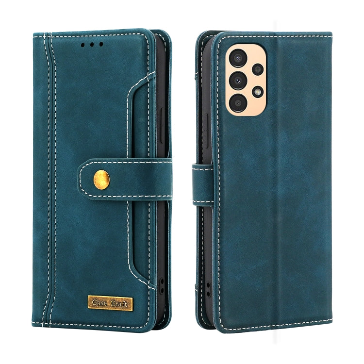 For Samsung Galaxy A13 4G Case Craft Multifunctional Horizontal Flip Leather Phone Case