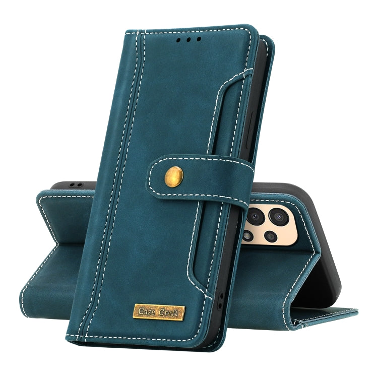 For Samsung Galaxy A13 4G Case Craft Multifunctional Horizontal Flip Leather Phone Case
