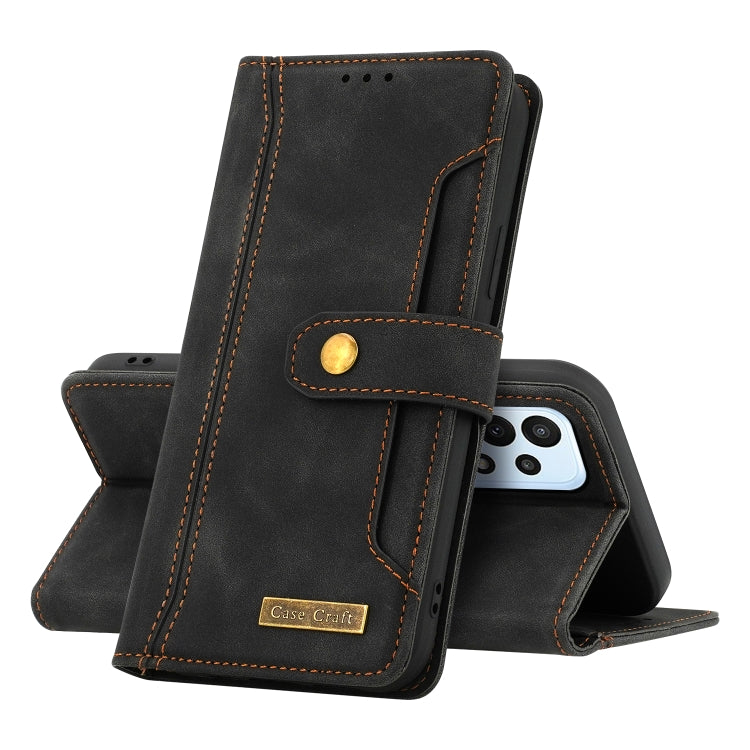 For Samsung Galaxy A23 4G Case Craft Multifunctional Horizontal Flip Leather Phone Case