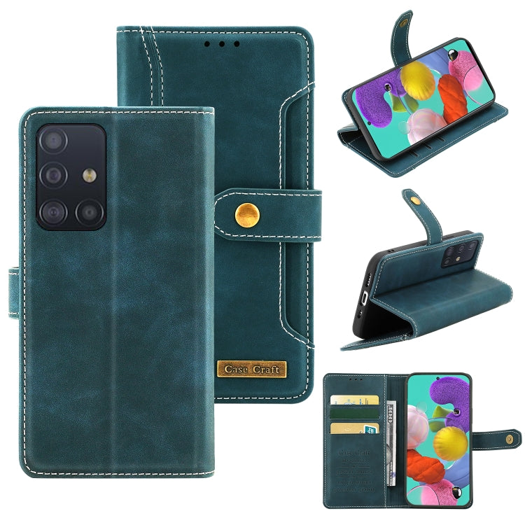 For Samsung Galaxy A51 4G Case Craft Multifunctional Horizontal Flip Leather Phone Case