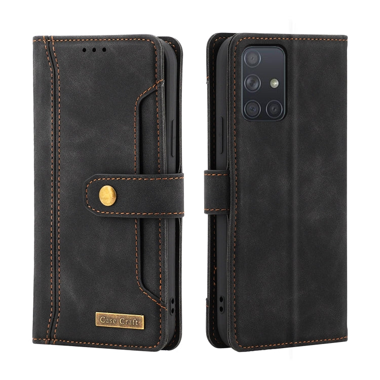 For Samsung Galaxy A71 4G Case Craft Multifunctional Horizontal Flip Leather Phone Case