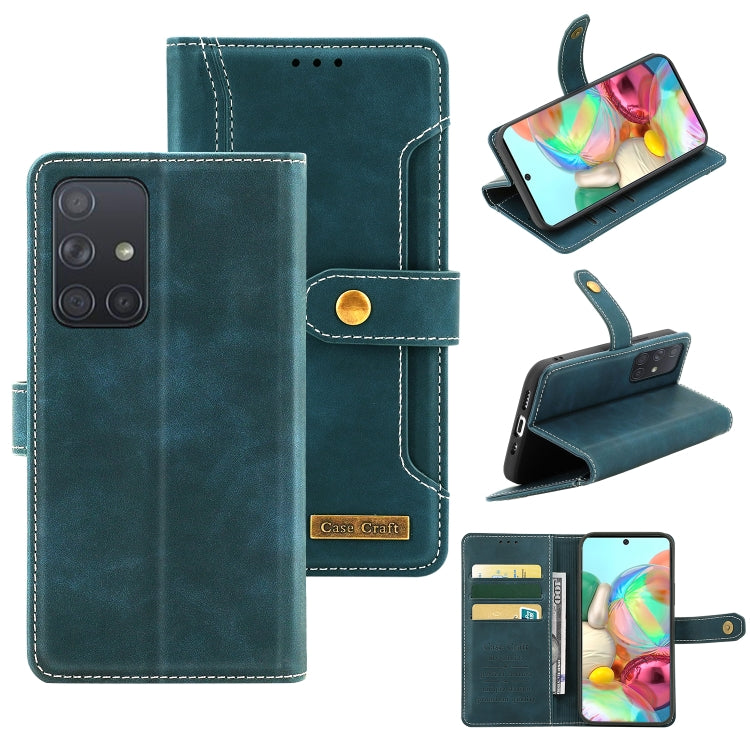 For Samsung Galaxy A71 4G Case Craft Multifunctional Horizontal Flip Leather Phone Case