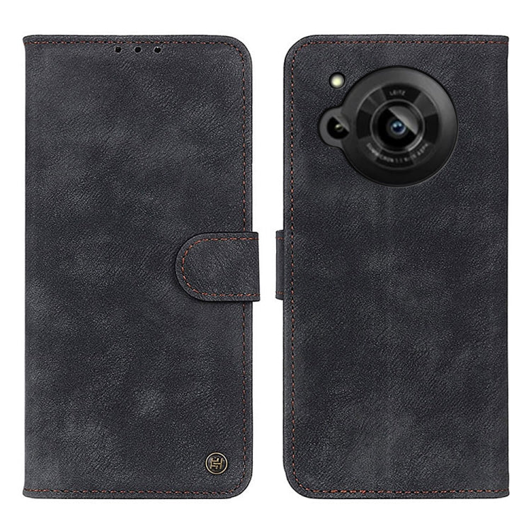 For Sharp Aquos R7 Antelope Texture Magnetic Buckle Leather Phone Case