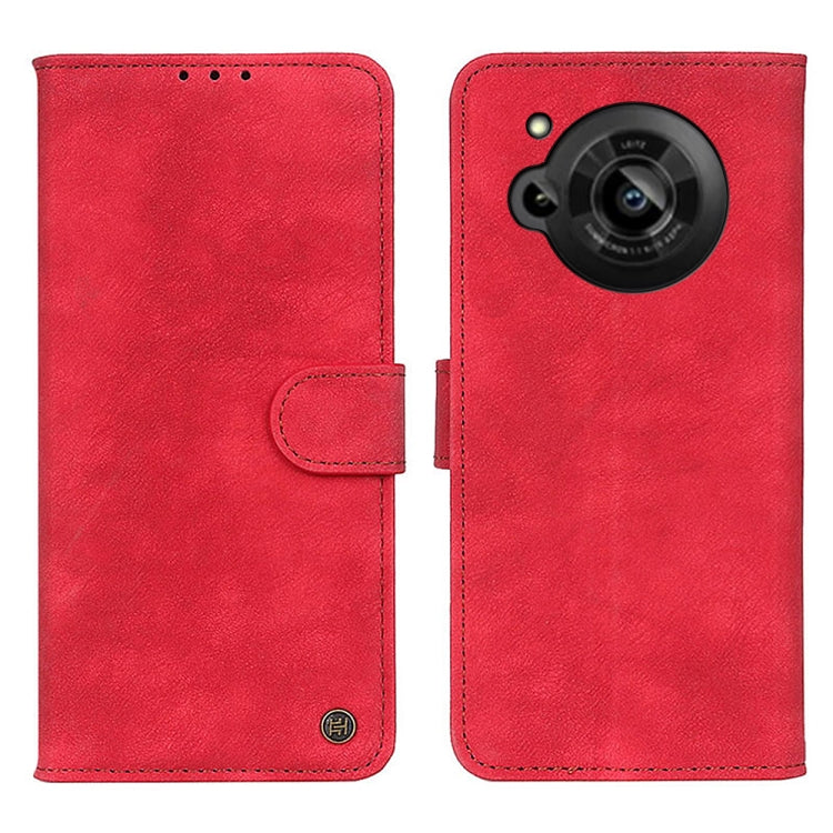 For Sharp Aquos R7 Antelope Texture Magnetic Buckle Leather Phone Case