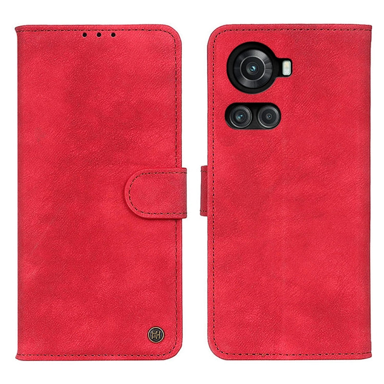 For OnePlus Ace / 10R Antelope Texture Magnetic Buckle Leather Phone Case