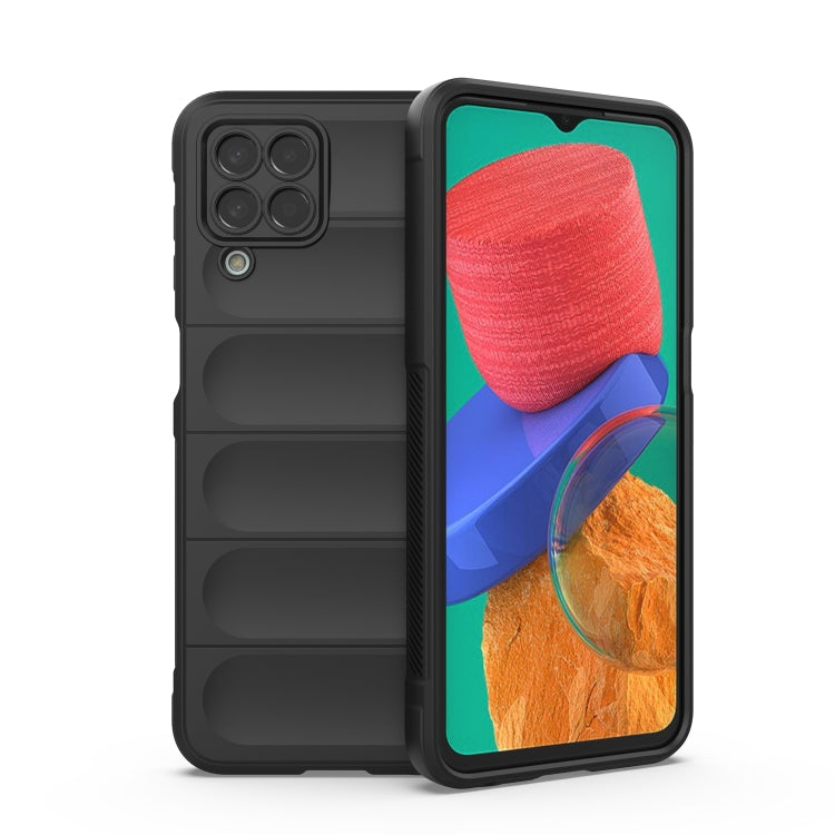 For Samsung Galaxy M33 5G Magic Shield TPU + Flannel Phone Case