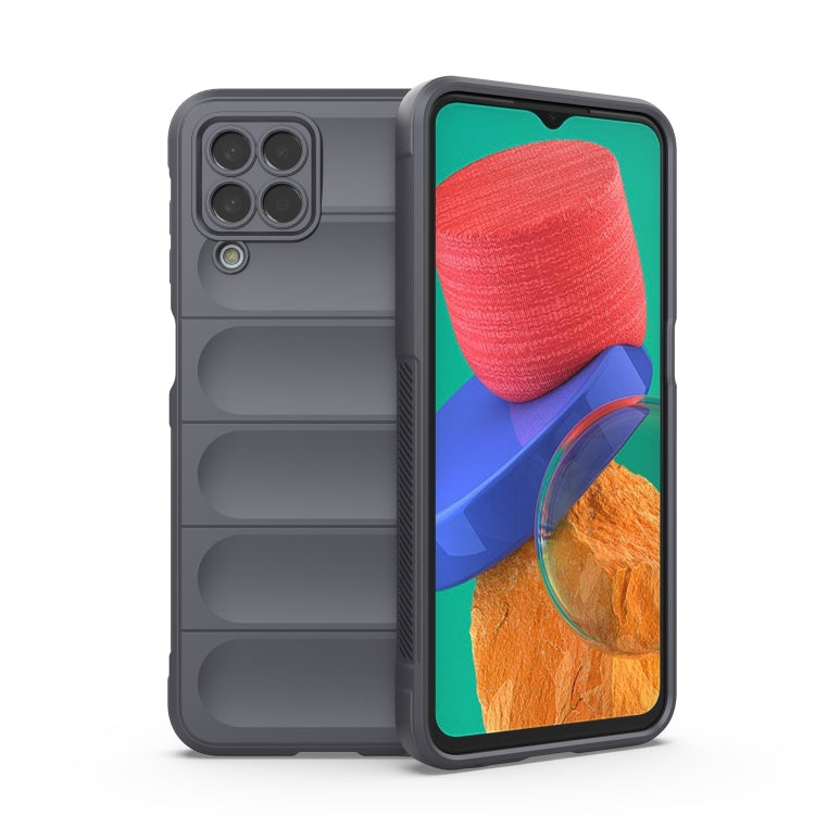 For Samsung Galaxy M33 5G Magic Shield TPU + Flannel Phone Case