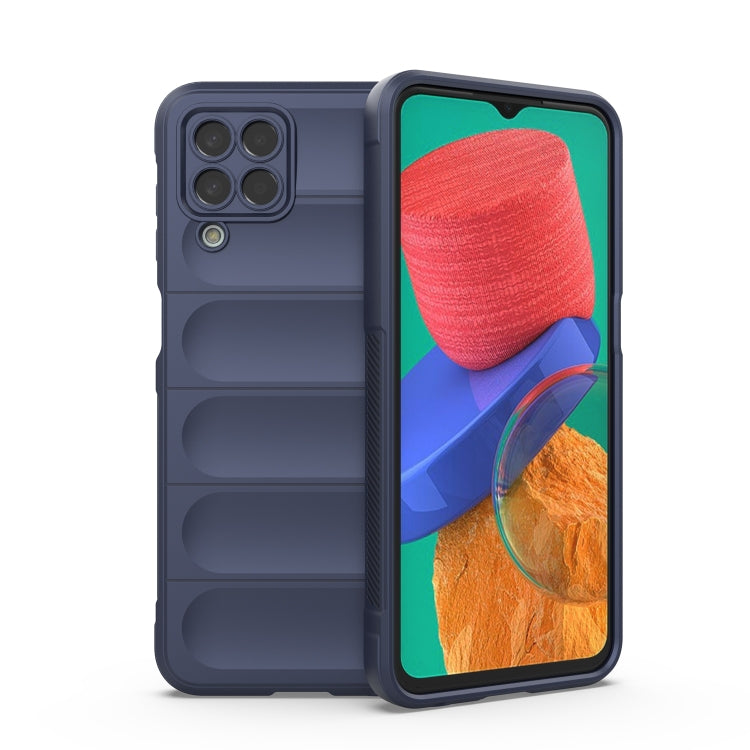 For Samsung Galaxy M33 5G Magic Shield TPU + Flannel Phone Case