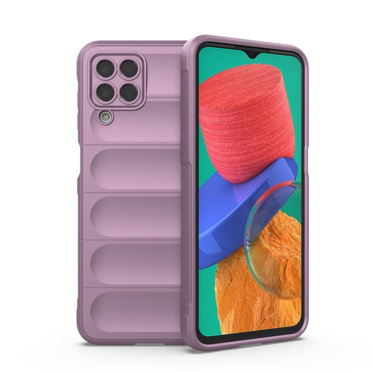 For Samsung Galaxy M33 5G Magic Shield TPU + Flannel Phone Case