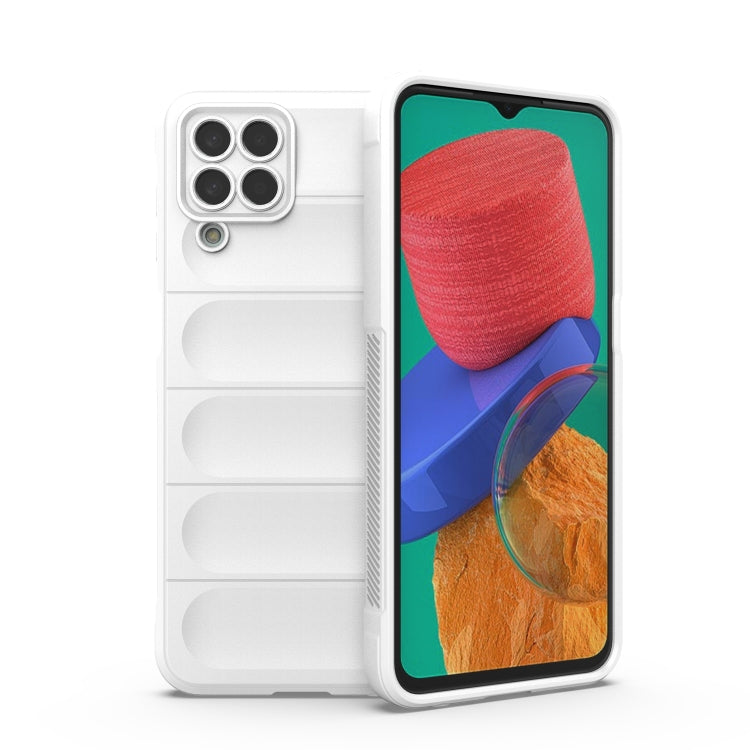 For Samsung Galaxy M33 5G Magic Shield TPU + Flannel Phone Case