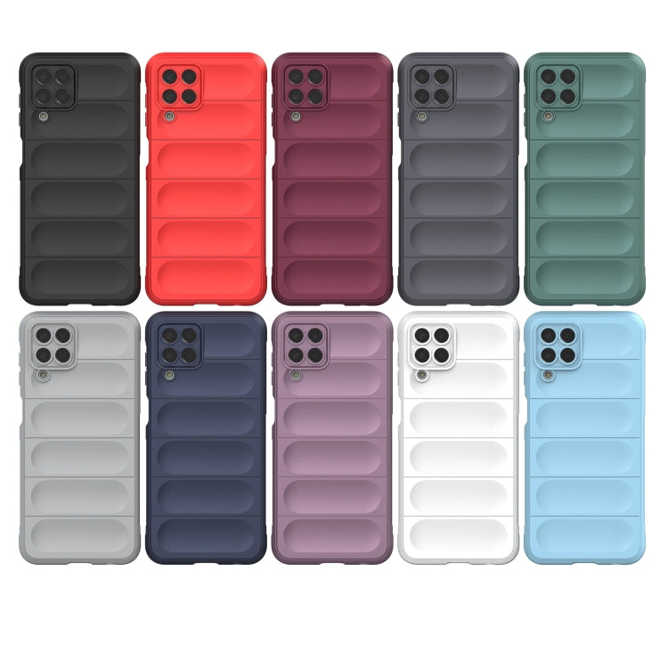 For Samsung Galaxy M33 5G Magic Shield TPU + Flannel Phone Case