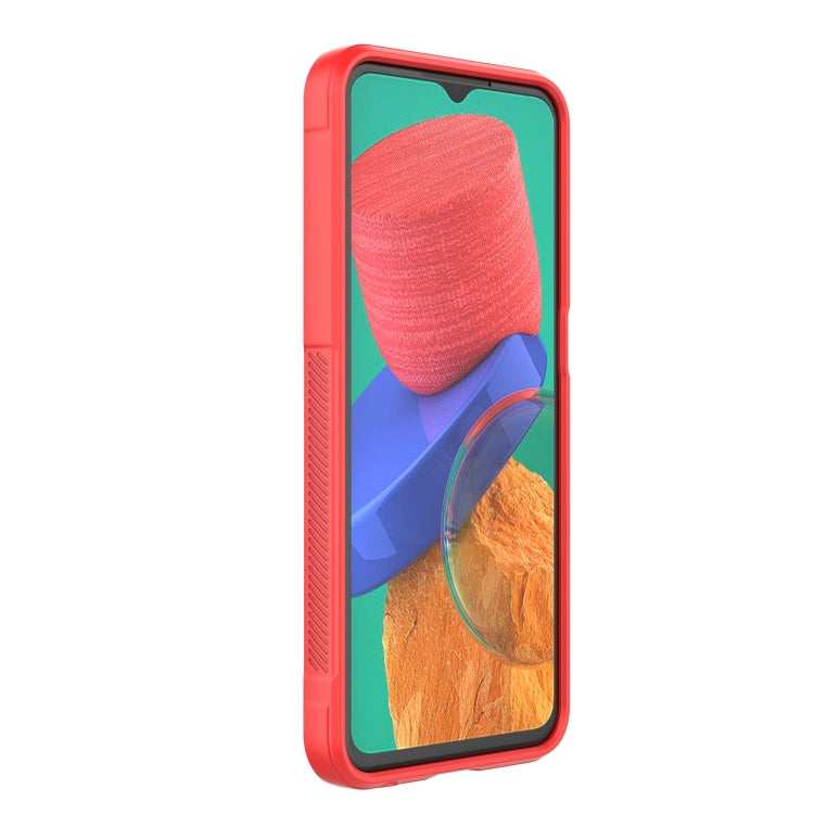 For Samsung Galaxy M33 5G Magic Shield TPU + Flannel Phone Case