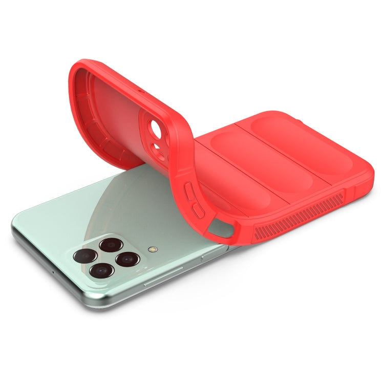 For Samsung Galaxy M33 5G Magic Shield TPU + Flannel Phone Case