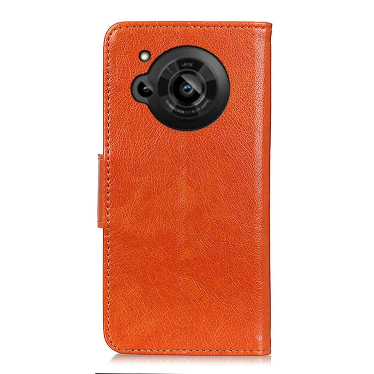 For Sharp Aquos R7 Nappa Texture Horizontal Flip Leather Phone Case