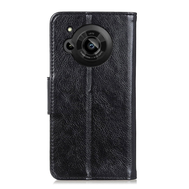 For Sharp Aquos R7 Nappa Texture Horizontal Flip Leather Phone Case