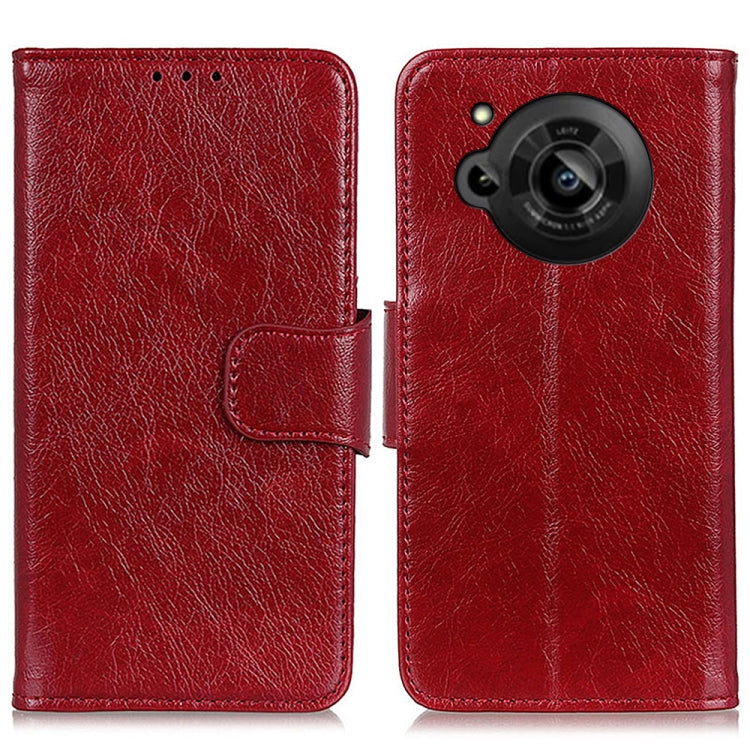 For Sharp Aquos R7 Nappa Texture Horizontal Flip Leather Phone Case