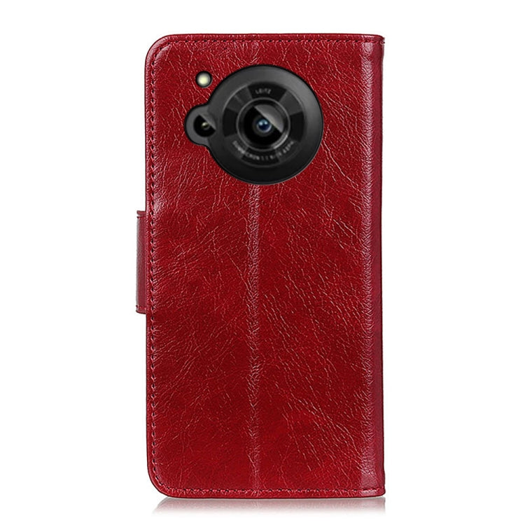 For Sharp Aquos R7 Nappa Texture Horizontal Flip Leather Phone Case