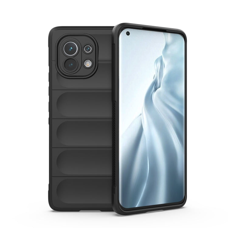 For Xiaomi Mi 11 Magic Shield TPU + Flannel Phone Case