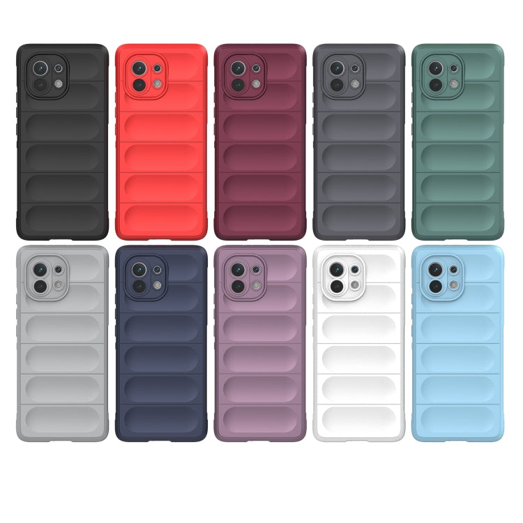For Xiaomi Mi 11 Magic Shield TPU + Flannel Phone Case