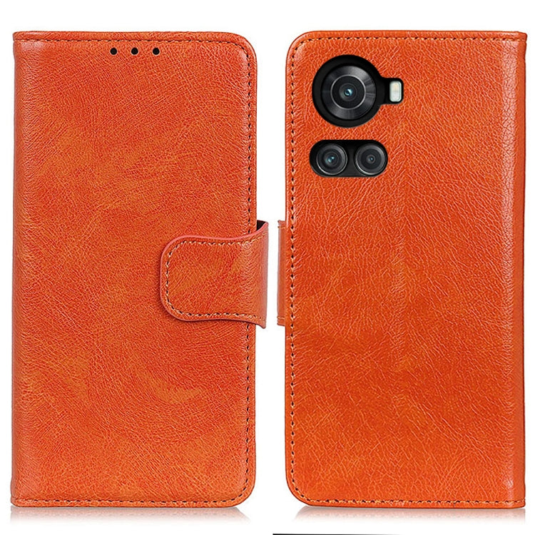 For OnePlus Ace / 10R Nappa Texture Horizontal Flip Leather Phone Case