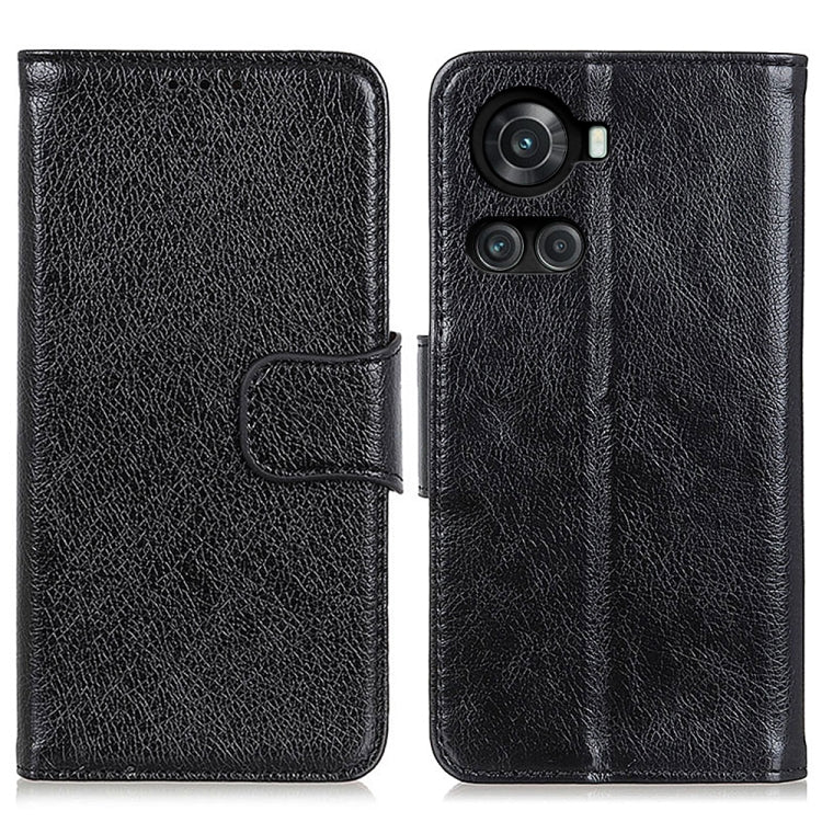For OnePlus Ace / 10R Nappa Texture Horizontal Flip Leather Phone Case
