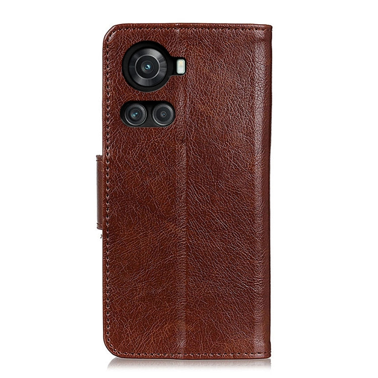 For OnePlus Ace / 10R Nappa Texture Horizontal Flip Leather Phone Case