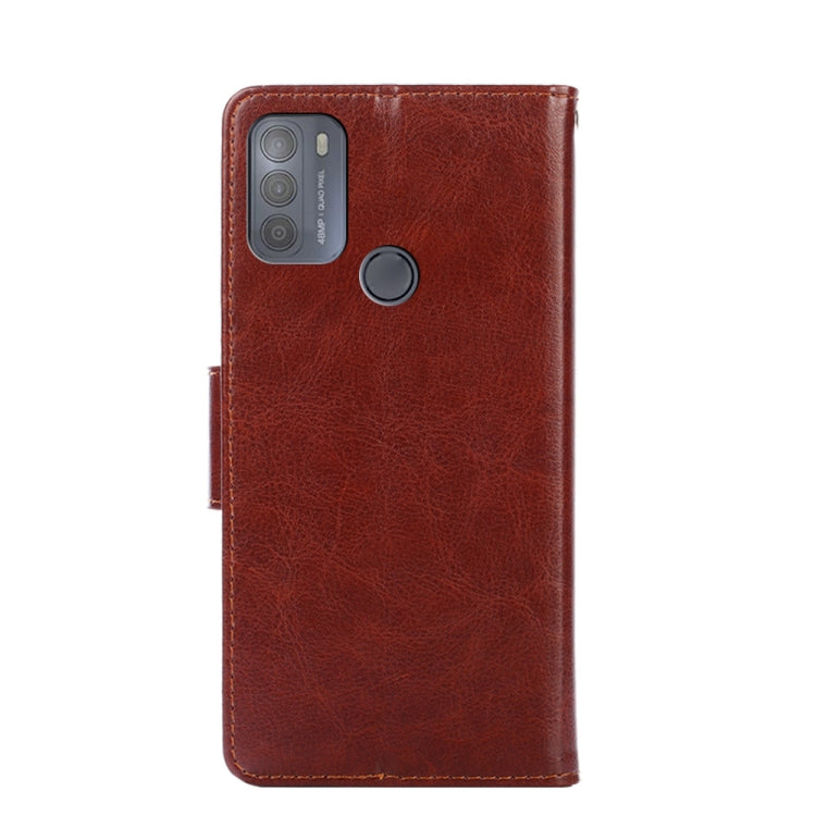 For Motorola Moto G50 Crystal Texture Leather Phone Case