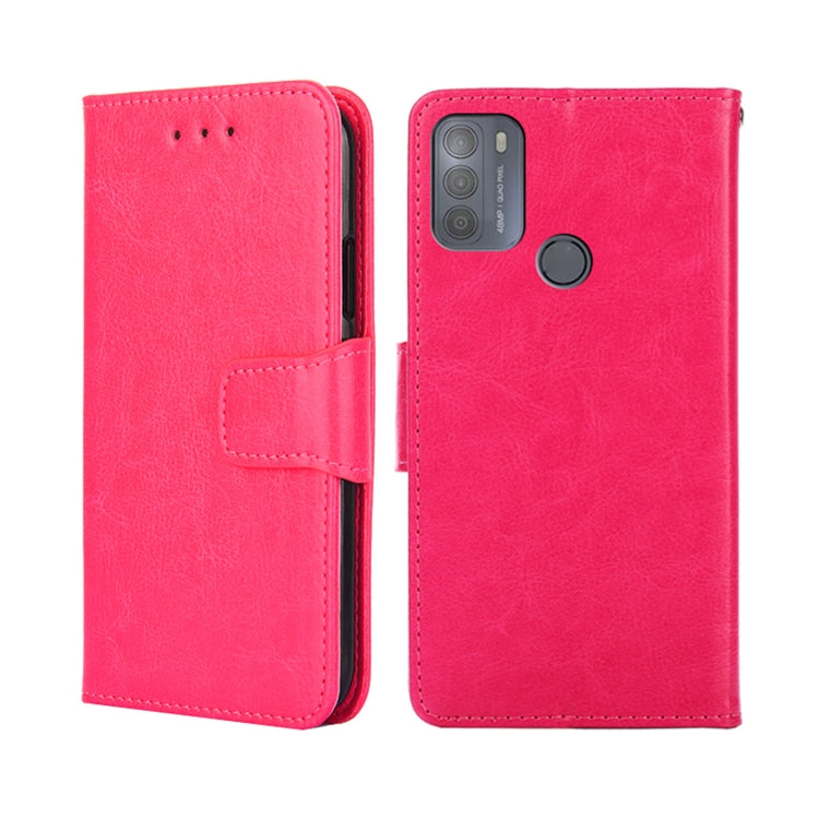 For Motorola Moto G50 Crystal Texture Leather Phone Case