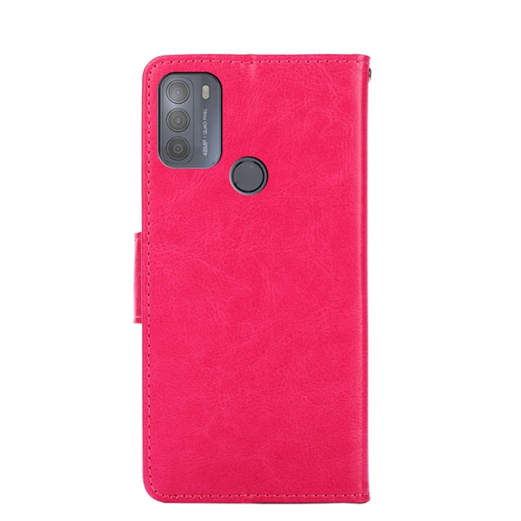 For Motorola Moto G50 Crystal Texture Leather Phone Case