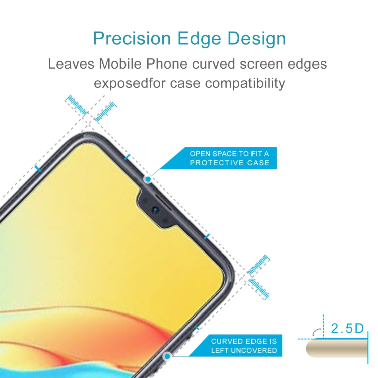 10 PCS 0.26mm 9H 2.5D Tempered Glass Film For Hotwav H1