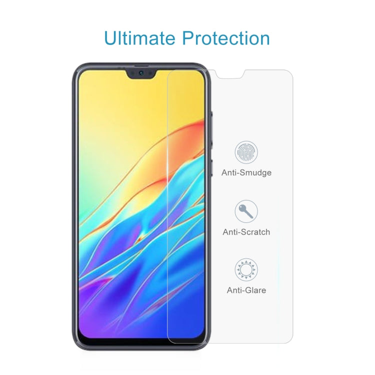 10 PCS 0.26mm 9H 2.5D Tempered Glass Film For Hotwav H1