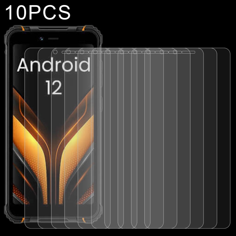 10 PCS 0.26mm 9H 2.5D Tempered Glass Film For Hotwav T5 Pro