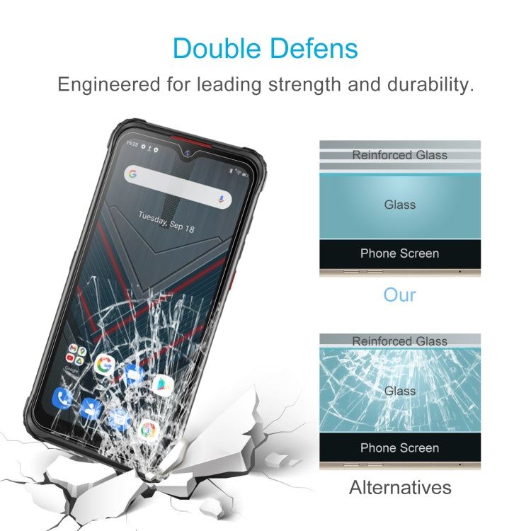 10 PCS 0.26mm 9H 2.5D Tempered Glass Film For Hotwav Cyber 7