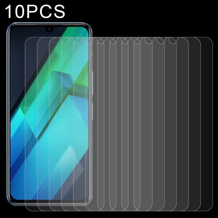 10 PCS 0.26mm 9H 2.5D Tempered Glass Film For Infinix Note 12 VIP