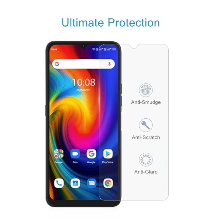 10 PCS 0.26mm 9H 2.5D Tempered Glass Film For UMIDIGI F3